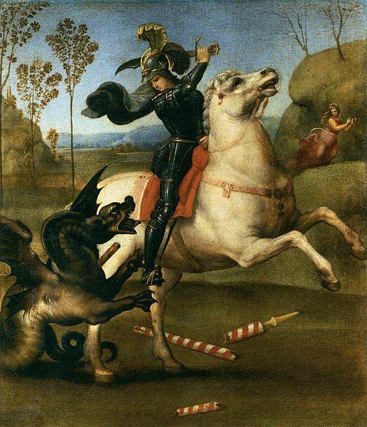  St George Fighting the Dragon